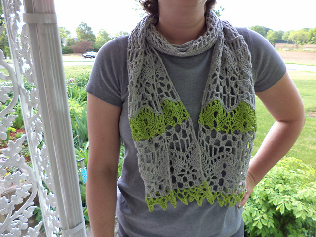 Blue Denim Scarf