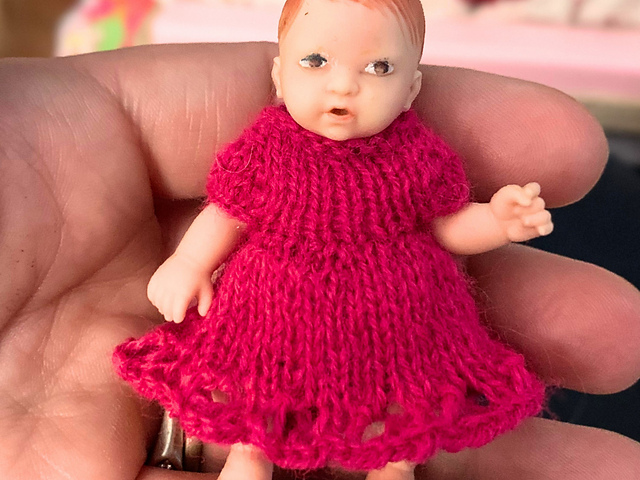 Mini Baby Doll Knit Dress