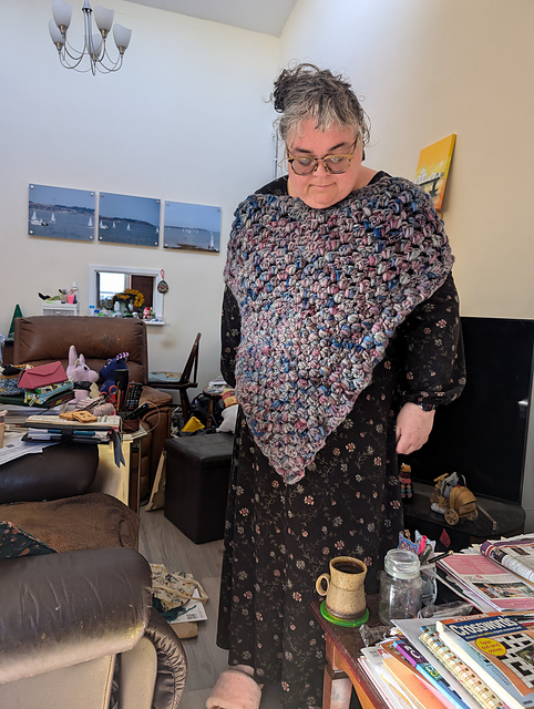 Trigonometry Shawl & Poncho