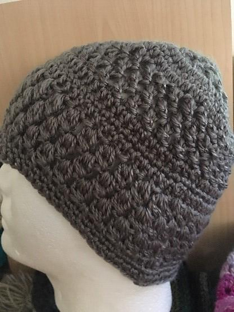 Silver beanie