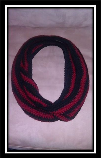 Basic Striped Infinity Scarf