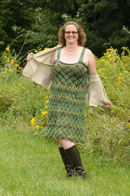 Lattice Lace Tank/Dress