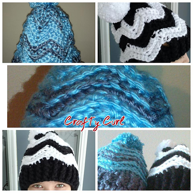 Josephine Chevron Hat