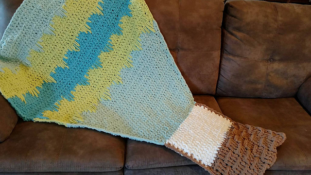 Hot Air Balloon Pocket Blanket
