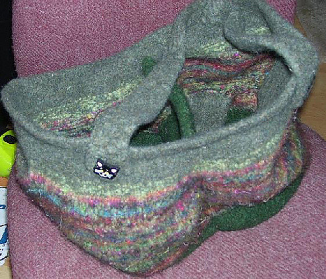Cora’s Felted Tote Bag