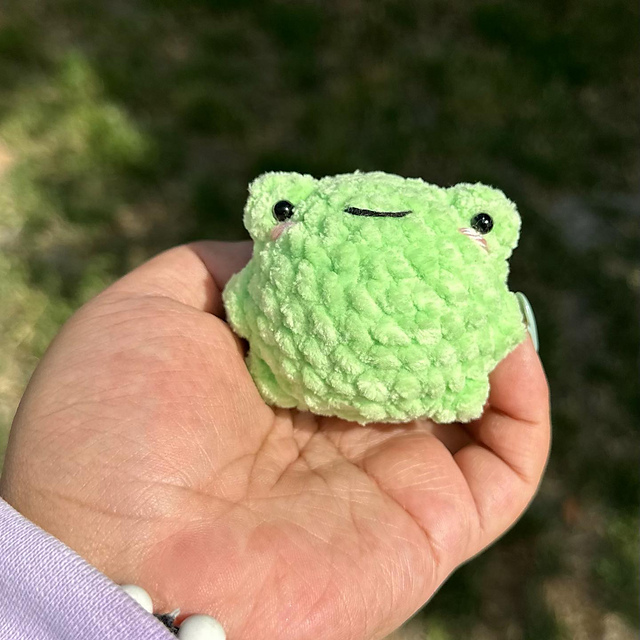 No Sew Chonky Frog