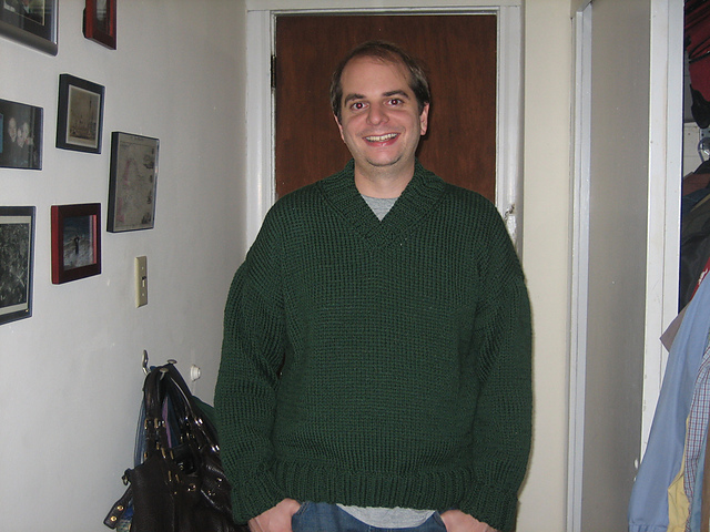 Shawl Collared Sweater