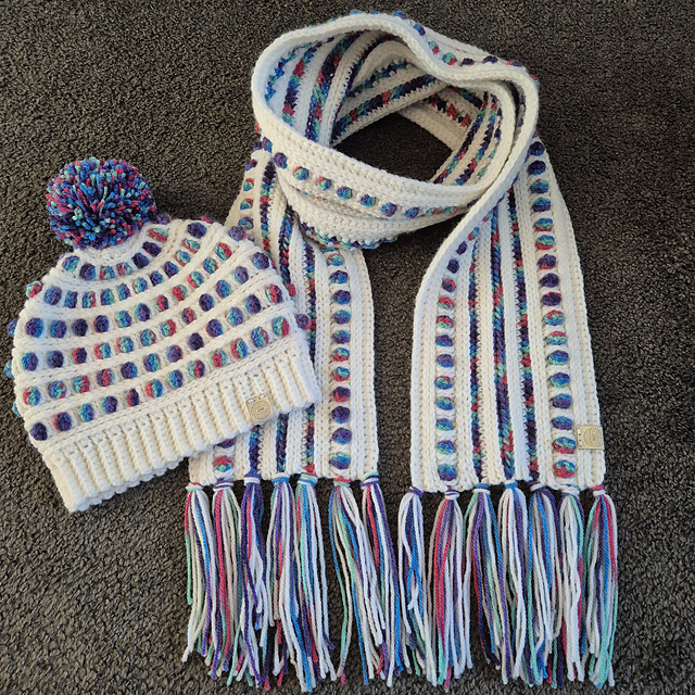 Glacier Beanie and Scarf