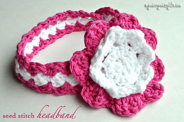 Seed Stitch Headband
