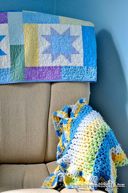 Baby Blanket – Cluster V-Stitch