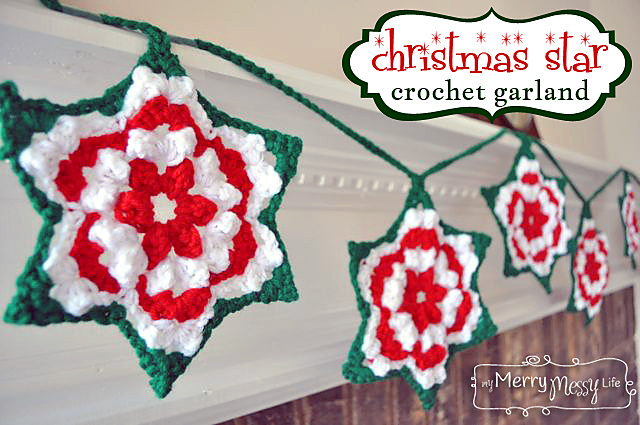 Christmas Star Garland