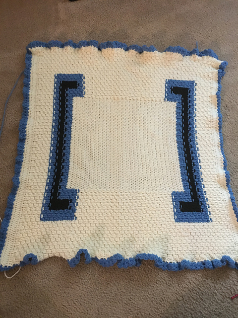 Meadow Sage Baby Blanket