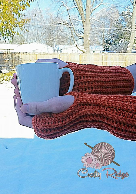 Fingerless Sweater Gloves