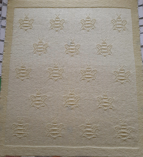 Bee happy blanket