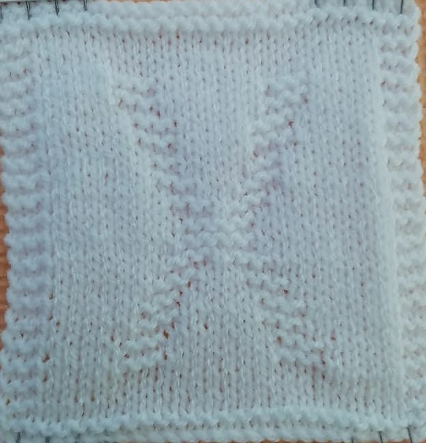 Alphabet square letter X