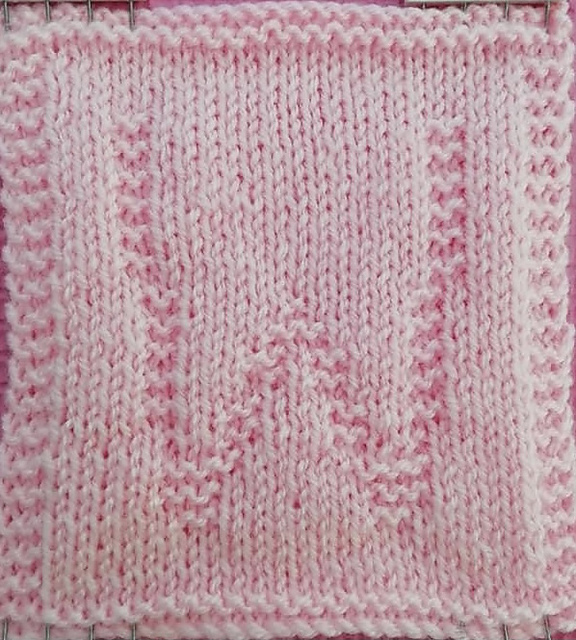 Alphabet square letter W