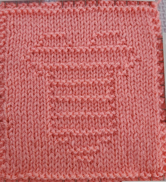 Striped baby vest square