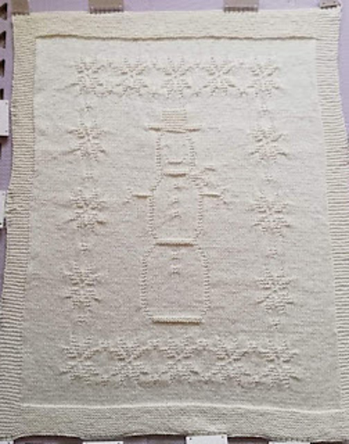 Frosty the snowman blanket