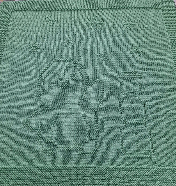 Polly penguin & frosty blanket