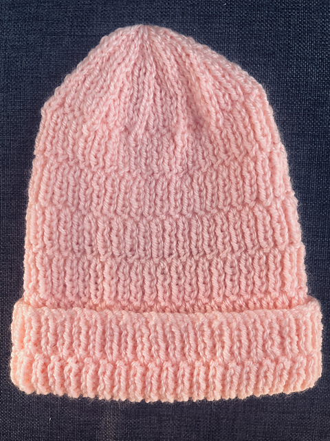 Mixed rib adult hat