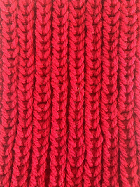 Fisherman's Rib scarf