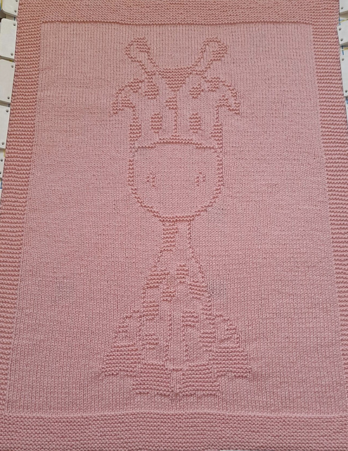 Geraldine giraffe blanket