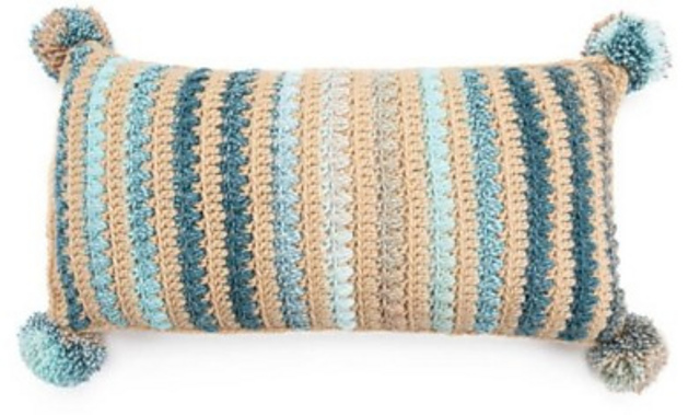 Striped Puffs Pillow