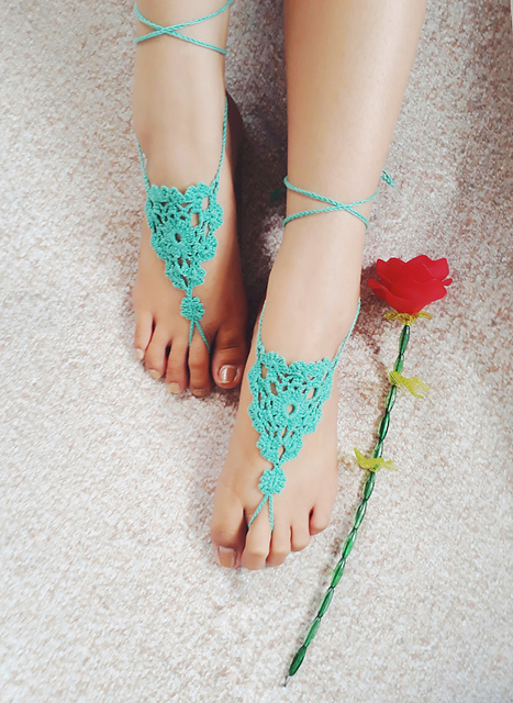 Bohemian Barefoot Sandals