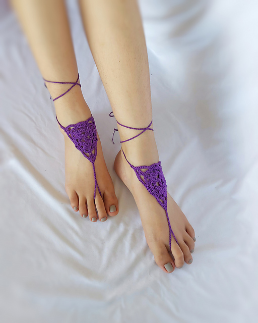 Fiona Barefoot Sandals