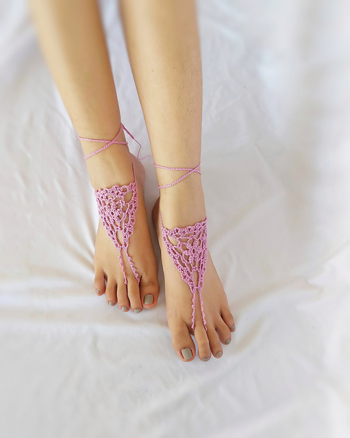Flora Barefoot Sandals