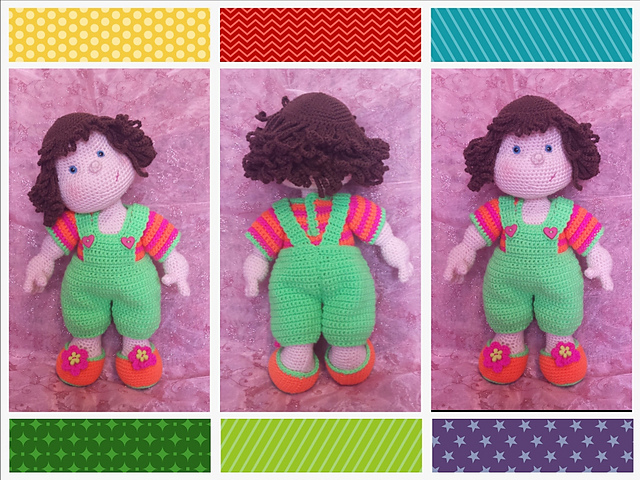 Matilda - Basic body and CROCHETED clothing