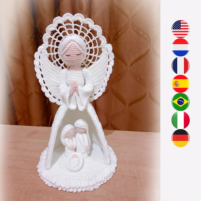 Ravelry: Gloriana Christmas Angel pattern by Sofie Versluys