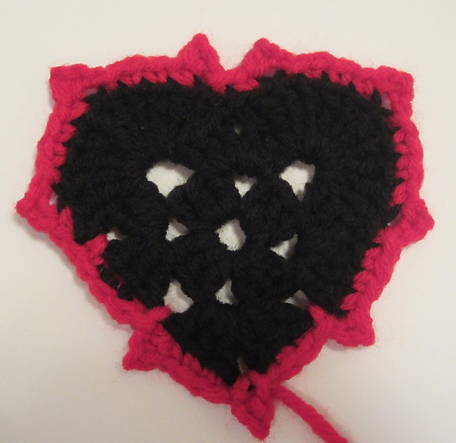 Love and Thorns Goth Heart