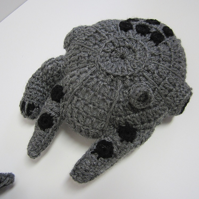 Star Wars Millennium Falcon and Tie Fighter