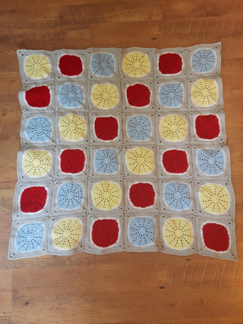 Circles & Stripes Throw