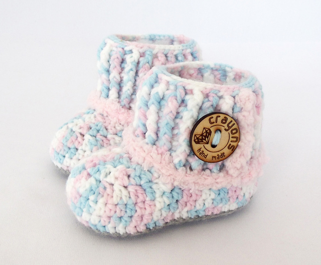 Ribbed Winter Booties