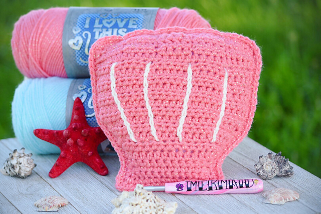Seashell Pillow or Purse
