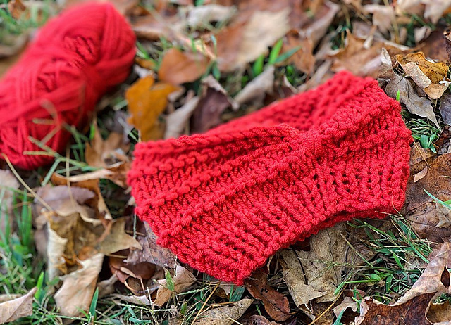 Knit Double Threat Ear Warmer