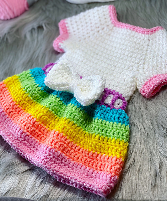 Bowdorable Baby Dress