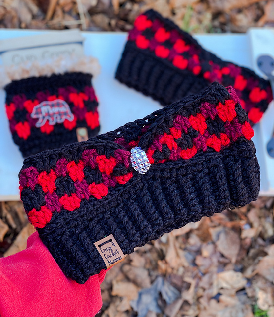 Easy Peasy Plaid Ear Warmer