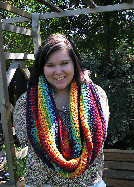 Rainbow Mega Cowl