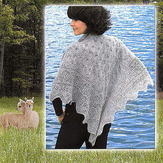 Misty Morning Shawl