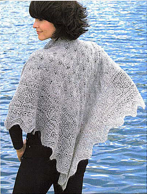 Misty Morning Shawl