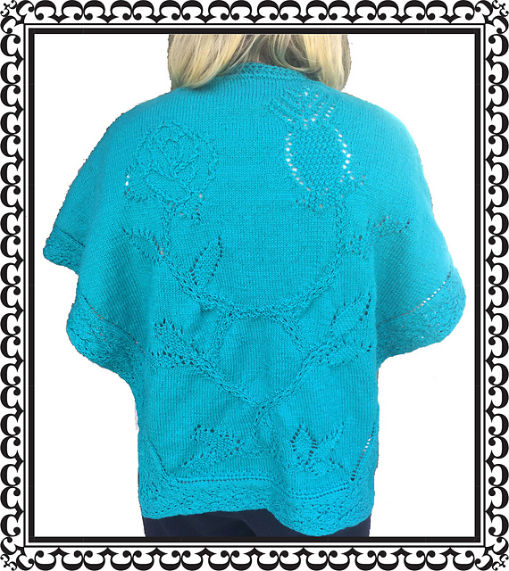 Thistle and Rose Shawl