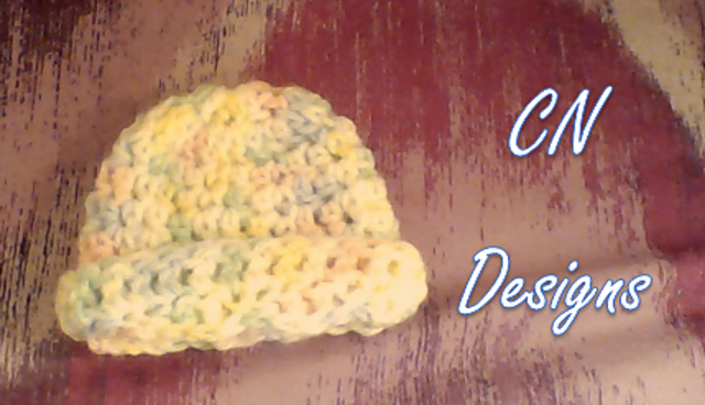 Colorful Charity Preemie Cap