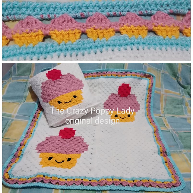 CupCake C2C Blanket