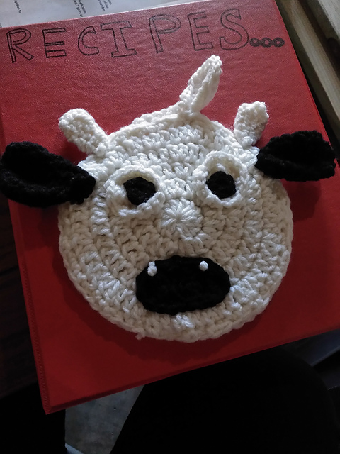 Cow pot holder