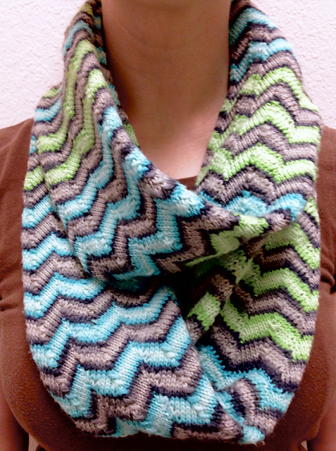 Chevron Infinity Scarf