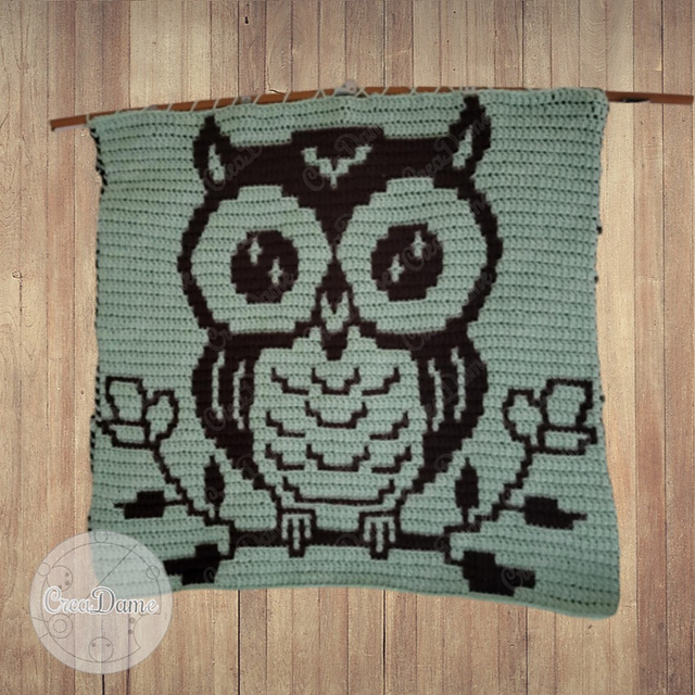 graph tapestry crochet