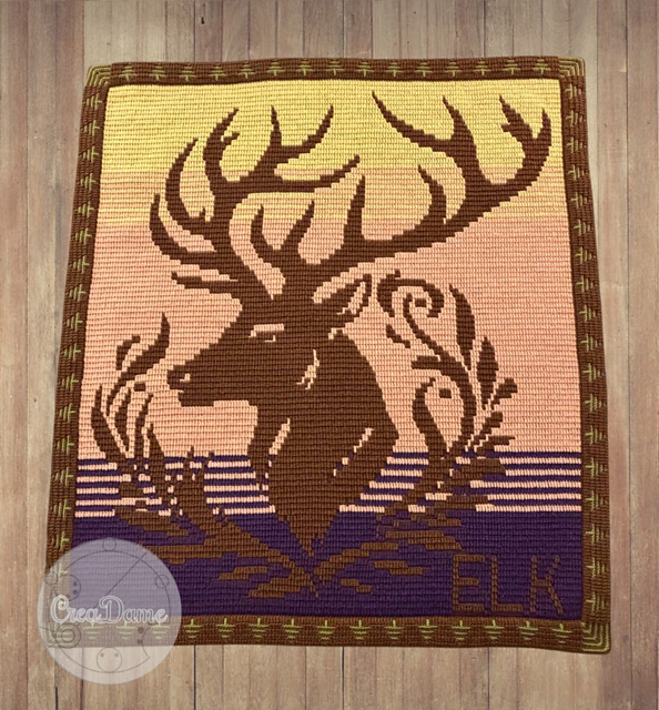 Elk in the Woods